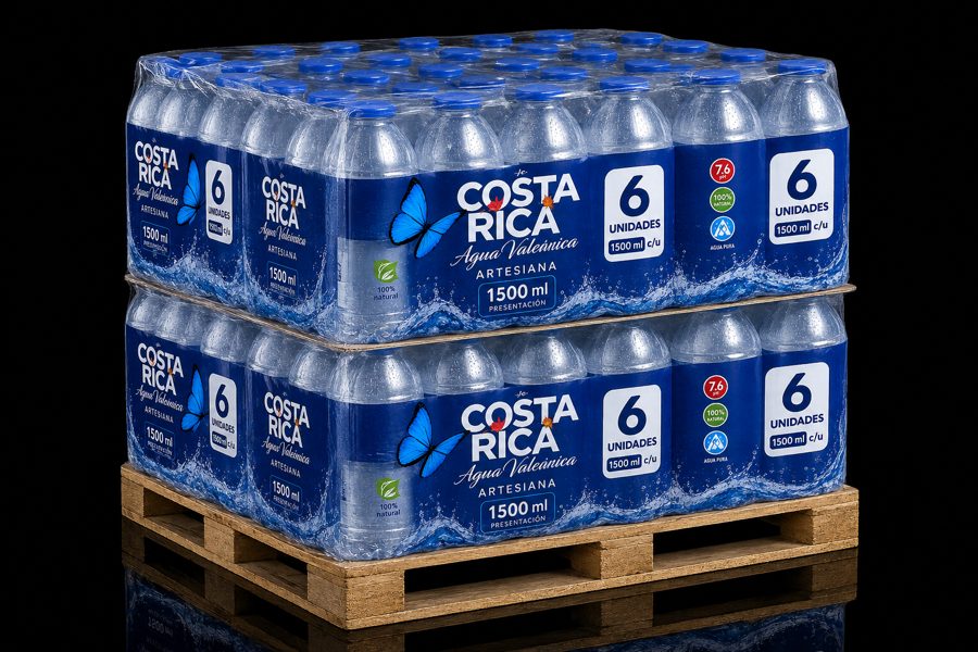 Agua Monterreal 1500 ml, pallet de 112 paquetes